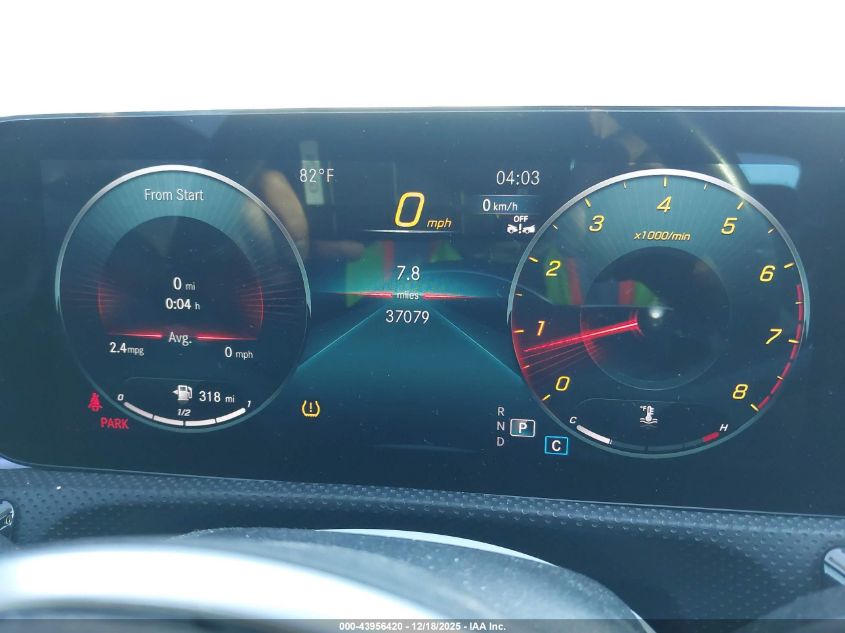 2022 Mercedes-Benz A 220 VIN: W1K3G4EB9NJ341964 Lot: 43956420