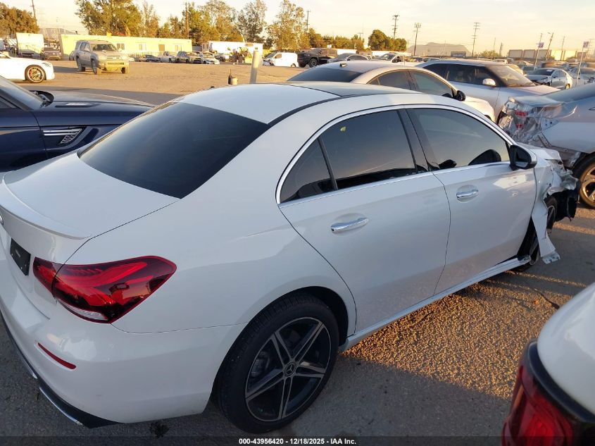 2022 Mercedes-Benz A 220 VIN: W1K3G4EB9NJ341964 Lot: 43956420