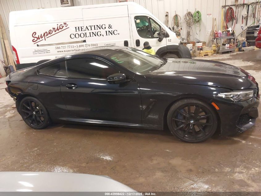 2022 BMW M850I xDrive VIN: WBABC4C09NCH29316 Lot: 43956422