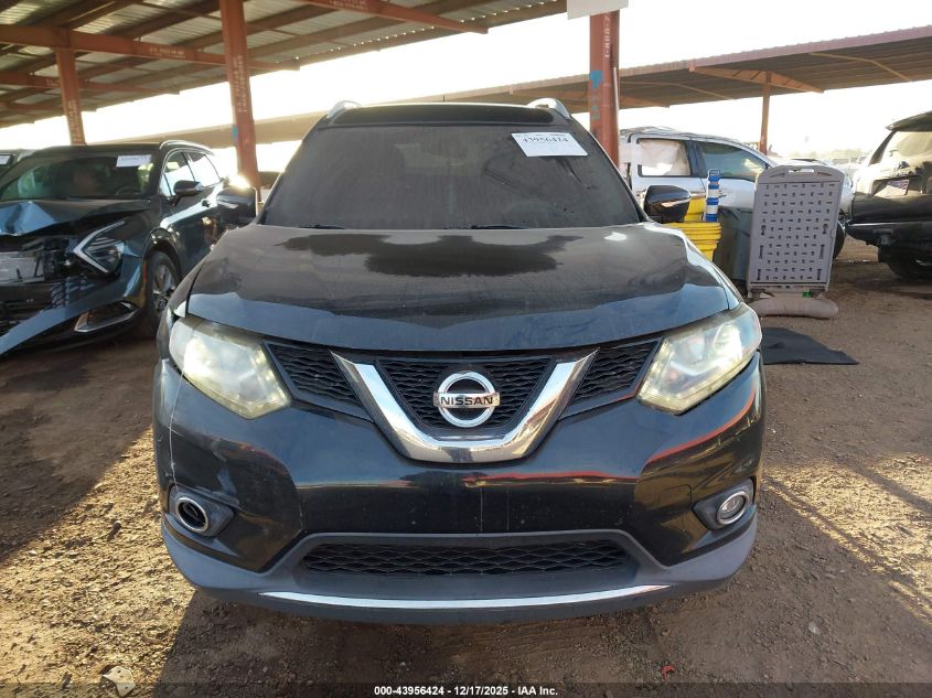 2015 Nissan Rogue Sl VIN: 5N1AT2MV6FC810796 Lot: 43956424