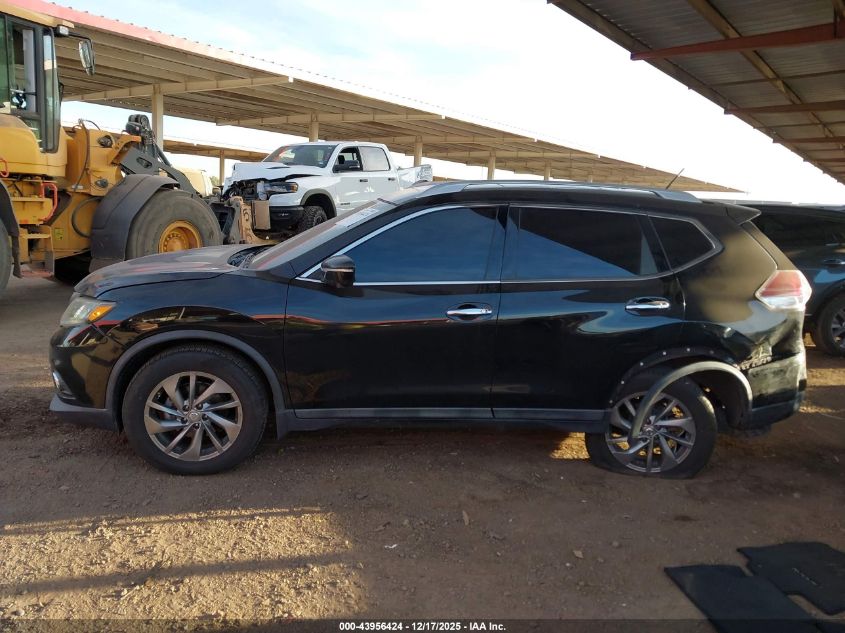 2015 Nissan Rogue Sl VIN: 5N1AT2MV6FC810796 Lot: 43956424