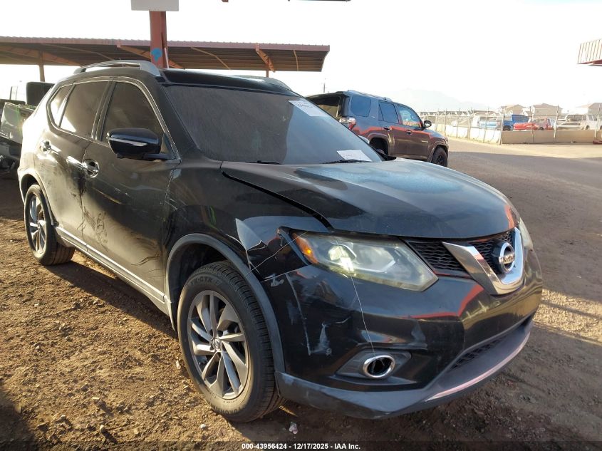 2015 Nissan Rogue Sl VIN: 5N1AT2MV6FC810796 Lot: 43956424