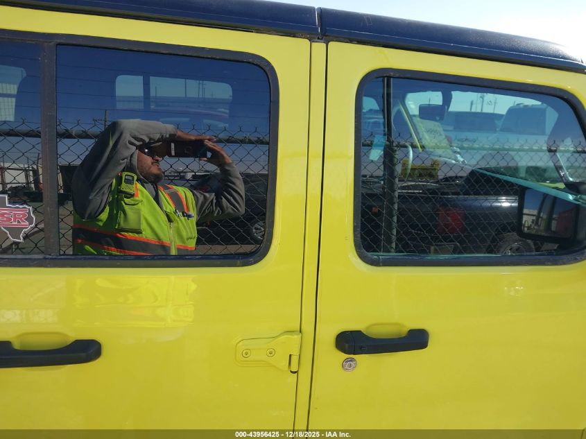 2023 Jeep Gladiator Willys 4X4 VIN: 1C6HJTAG0PL554460 Lot: 43956425