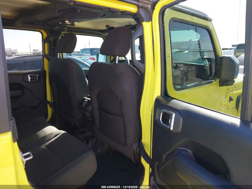 2023 Jeep Gladiator Willys 4X4 VIN: 1C6HJTAG0PL554460 Lot: 43956425