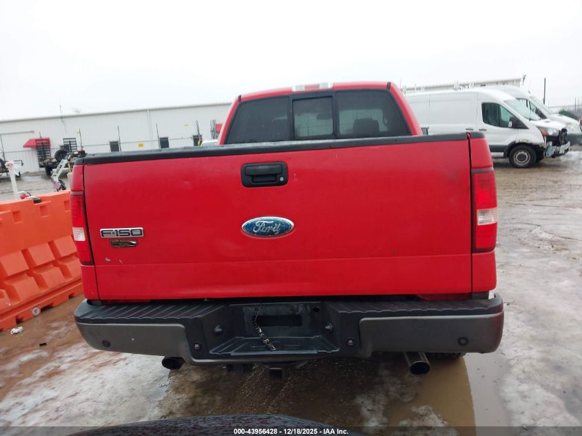 2006 Ford F150 Supercrew VIN: 1FTPW14VX6KC69628 Lot: 43956428