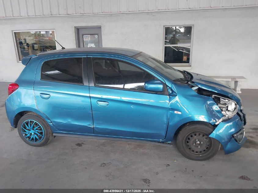 2019 Mitsubishi Mirage Es VIN: ML32A3HJ3KH016298 Lot: 43956431