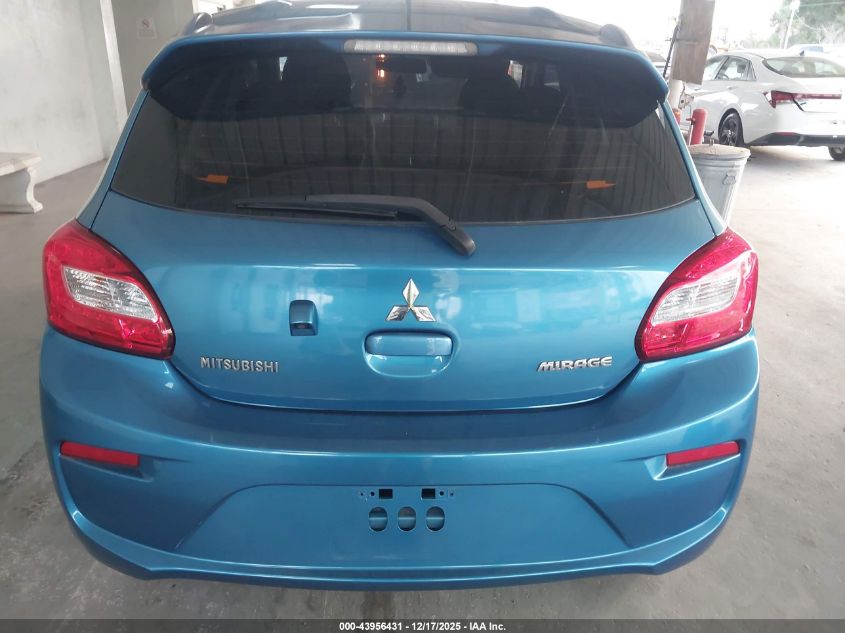 2019 Mitsubishi Mirage Es VIN: ML32A3HJ3KH016298 Lot: 43956431