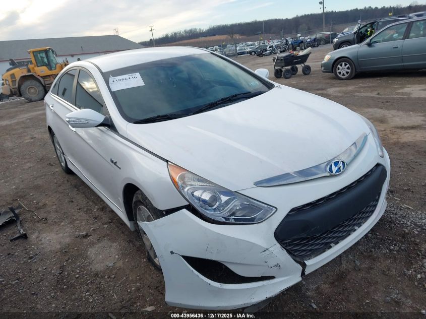 2015 Hyundai Sonata Hybrid VIN: KMHEC4A42FA135646 Lot: 43956436
