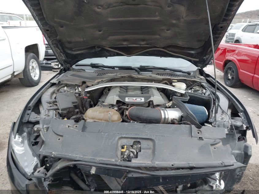 2015 Ford Mustang Gt VIN: 1FA6P8CF1F5369892 Lot: 43956445