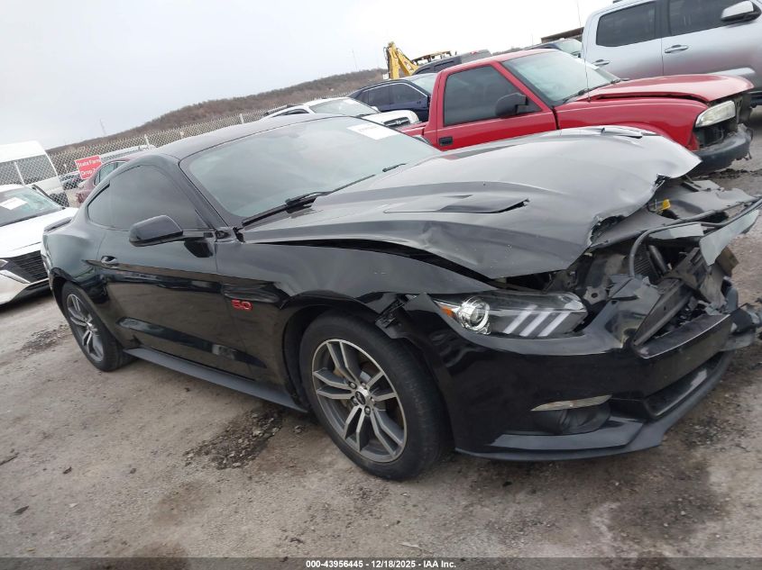 2015 Ford Mustang Gt VIN: 1FA6P8CF1F5369892 Lot: 43956445
