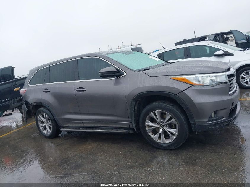 2016 Toyota Highlander Le Plus V6 VIN: 5TDZKRFH6GS141567 Lot: 43956447