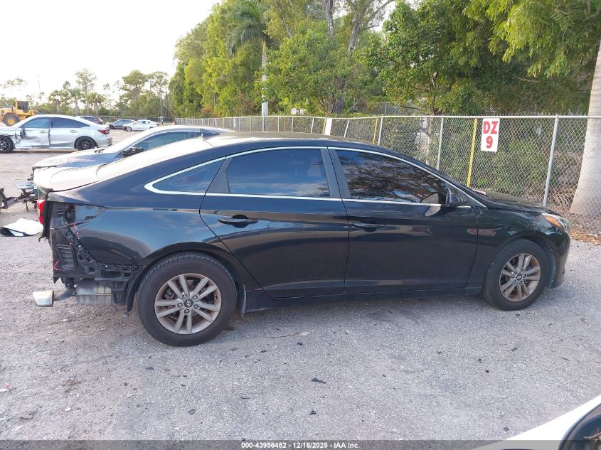 2015 Hyundai Sonata Se VIN: 5NPE24AF6FH142651 Lot: 43956452