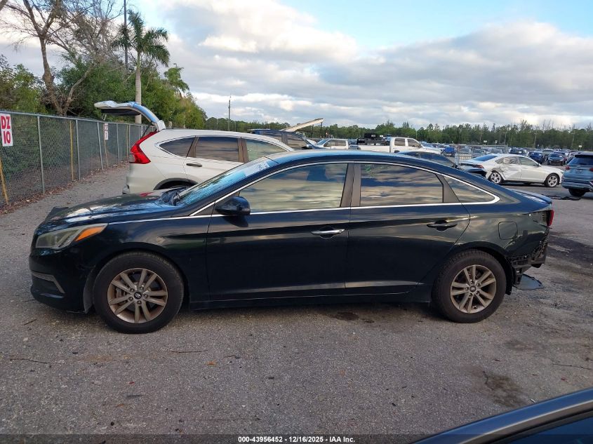 2015 Hyundai Sonata Se VIN: 5NPE24AF6FH142651 Lot: 43956452
