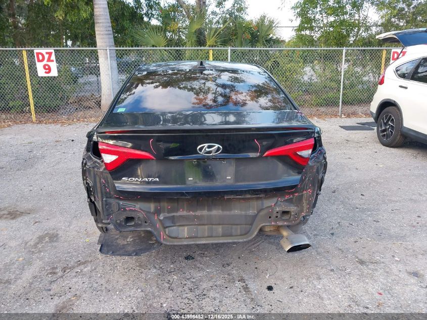 2015 Hyundai Sonata Se VIN: 5NPE24AF6FH142651 Lot: 43956452