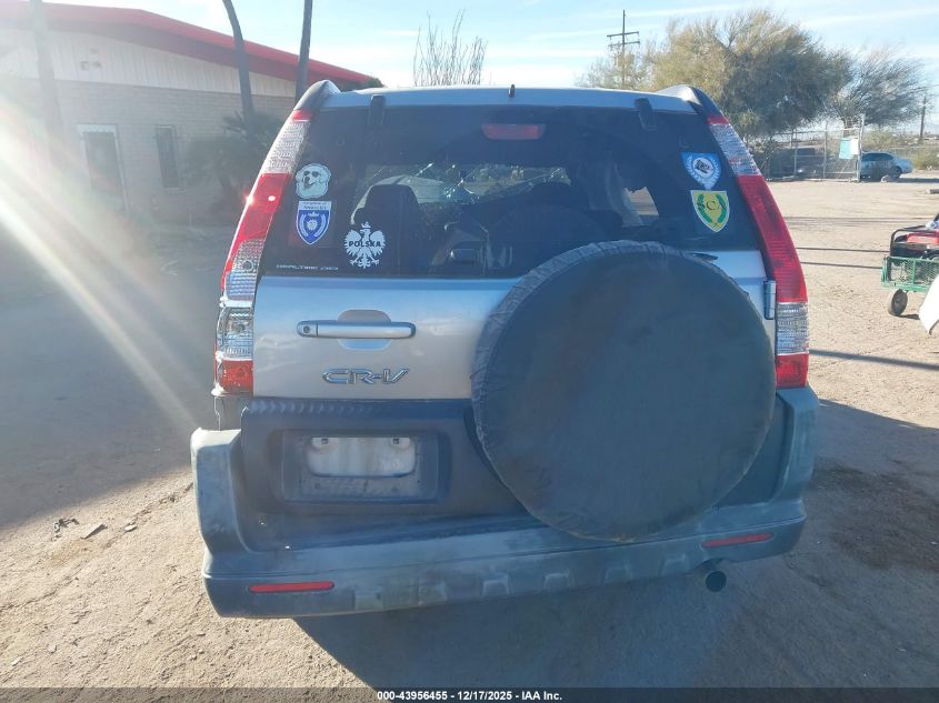 2006 Honda Cr-V Lx VIN: JHLRD78566C060721 Lot: 43956455