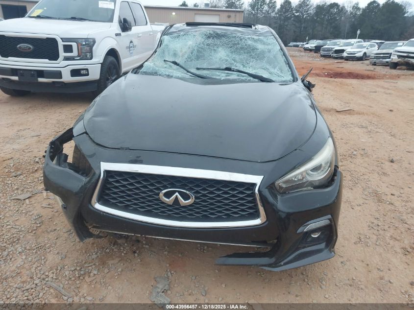 2018 Infiniti Q50 3.0T Sport VIN: JN1EV7AP1JM356997 Lot: 43956457