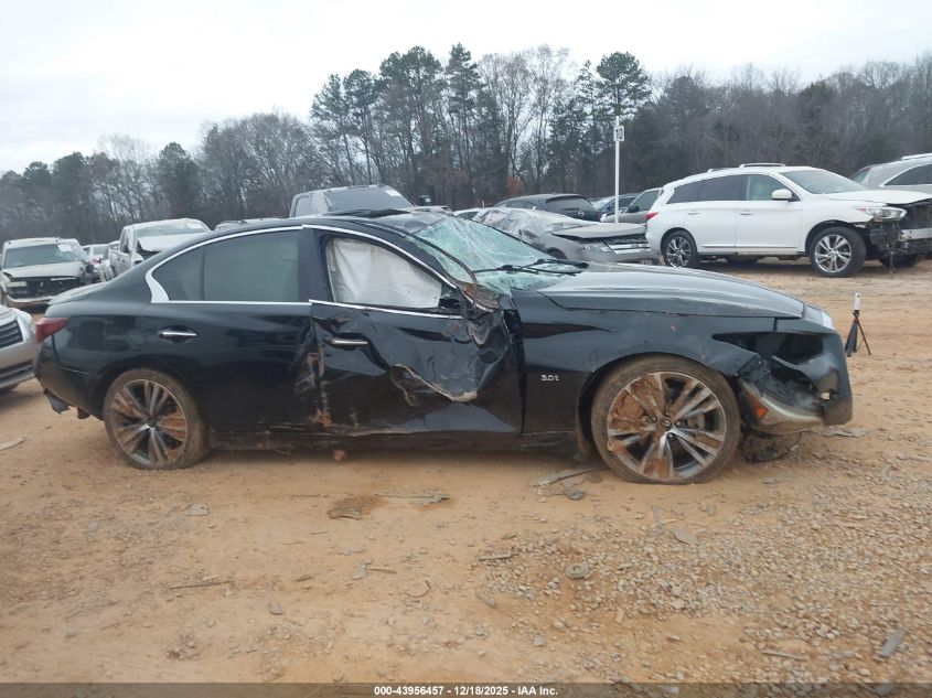 2018 Infiniti Q50 3.0T Sport VIN: JN1EV7AP1JM356997 Lot: 43956457