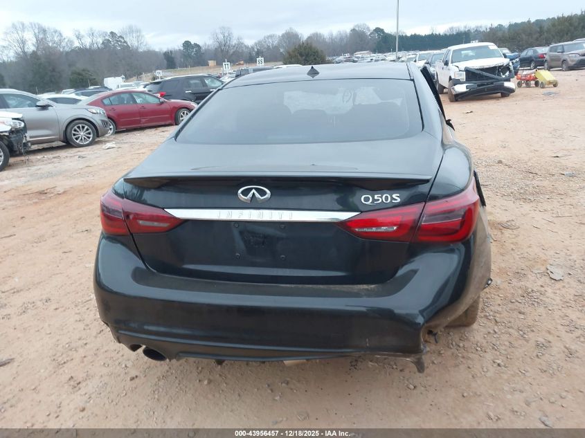 2018 Infiniti Q50 3.0T Sport VIN: JN1EV7AP1JM356997 Lot: 43956457