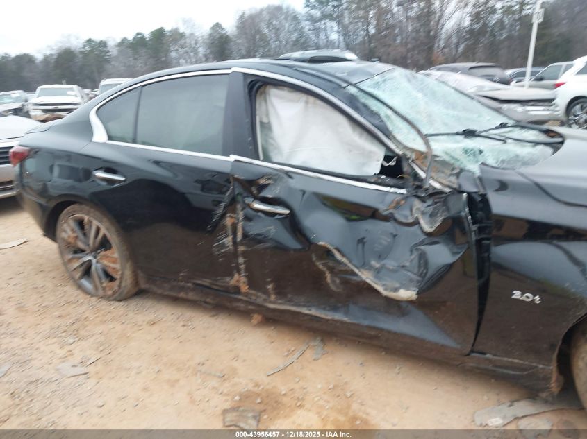 2018 Infiniti Q50 3.0T Sport VIN: JN1EV7AP1JM356997 Lot: 43956457