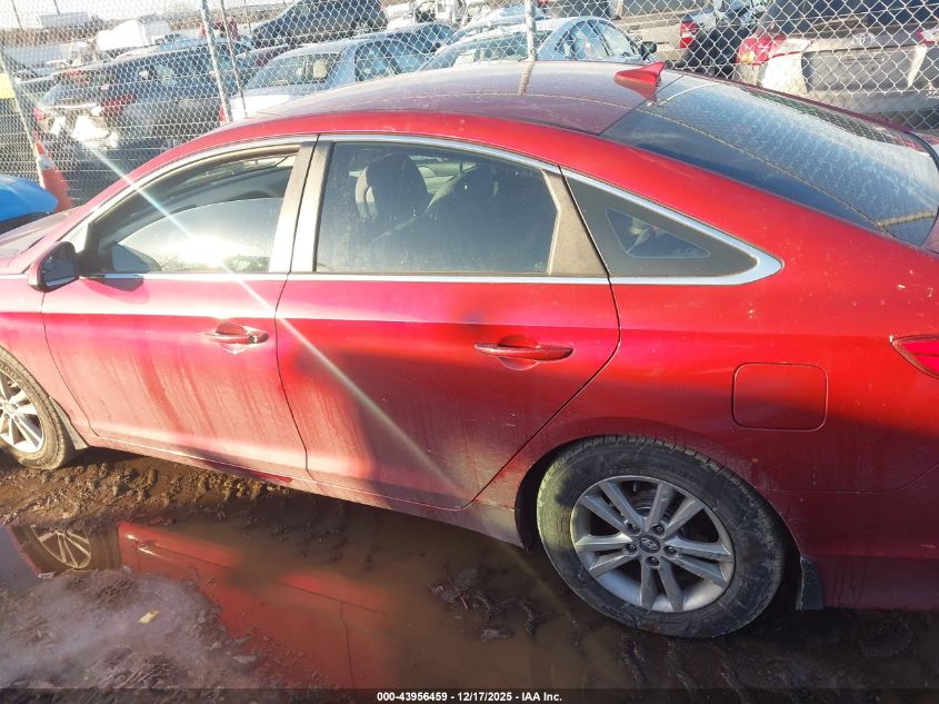 2015 Hyundai Sonata Se VIN: 5NPE24AF5FH214715 Lot: 43956459