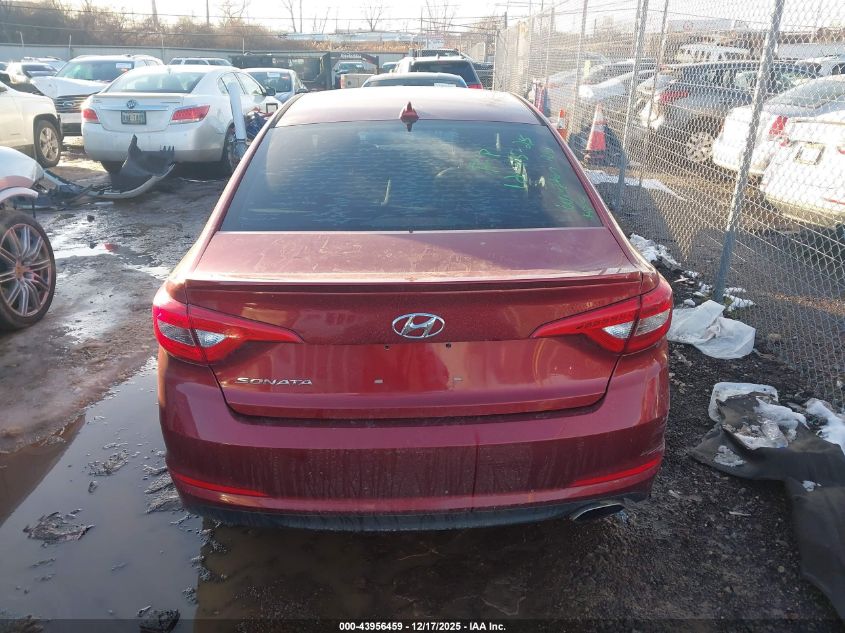 2015 Hyundai Sonata Se VIN: 5NPE24AF5FH214715 Lot: 43956459