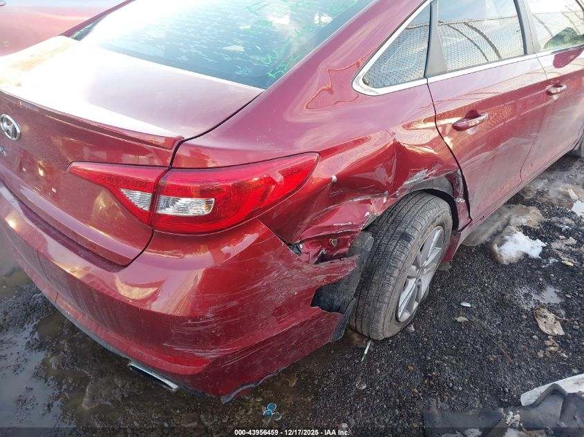 2015 Hyundai Sonata Se VIN: 5NPE24AF5FH214715 Lot: 43956459