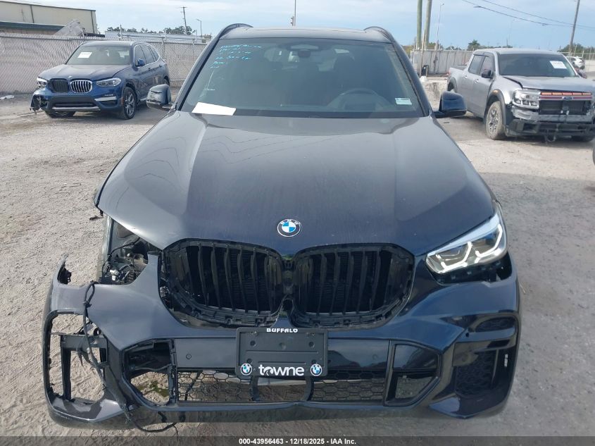 2022 BMW X5 xDrive40I VIN: 5UXCR6C01N9K34988 Lot: 43956463