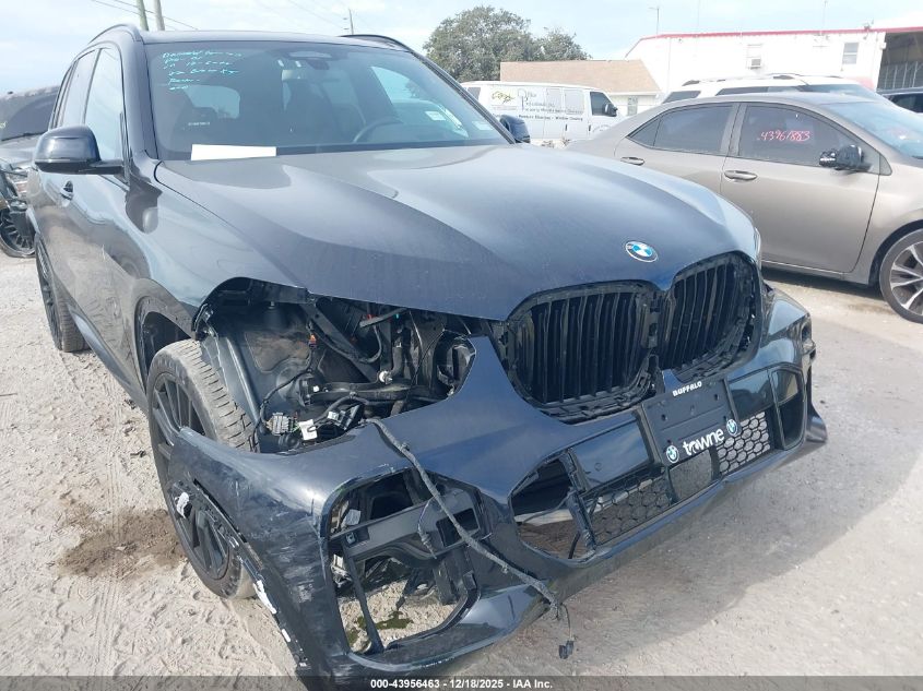 2022 BMW X5 xDrive40I VIN: 5UXCR6C01N9K34988 Lot: 43956463