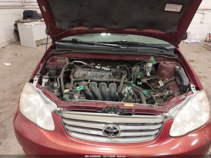 2004 Toyota Corolla Le VIN: 1NXBR38E24Z294088 Lot: 43956465