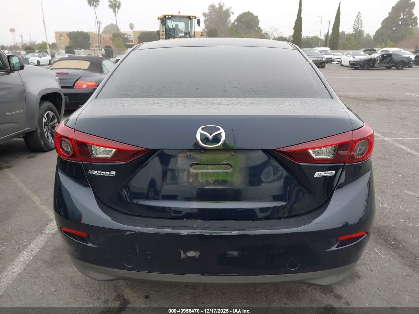2016 Mazda Mazda3 I Sport VIN: JM1BM1U70G1289492 Lot: 43956470