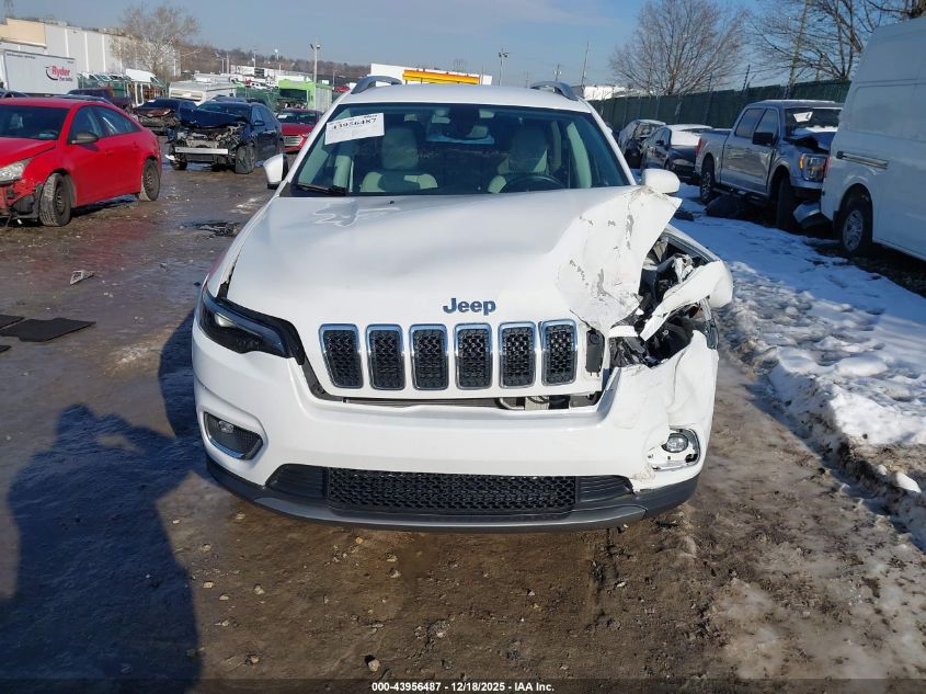 2019 Jeep Cherokee Limited 4X4 VIN: 1C4PJMDX8KD281566 Lot: 43956487