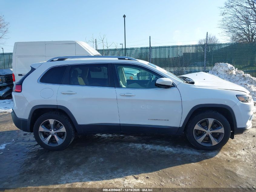2019 Jeep Cherokee Limited 4X4 VIN: 1C4PJMDX8KD281566 Lot: 43956487