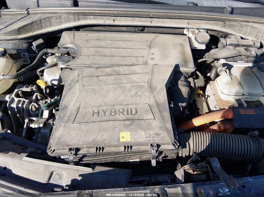 2017 Hyundai Ioniq Hybrid Blue VIN: KMHC65LC2HU021950 Lot: 43956492