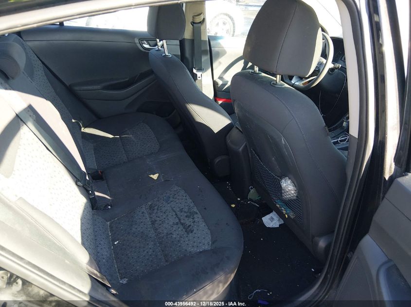 2017 Hyundai Ioniq Hybrid Blue VIN: KMHC65LC2HU021950 Lot: 43956492