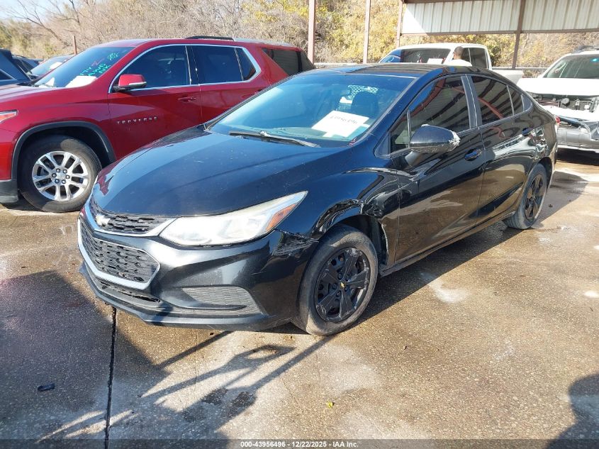 2017 Chevrolet Cruze Ls Auto VIN: 1G1BC5SM7H7273283 Lot: 43956496