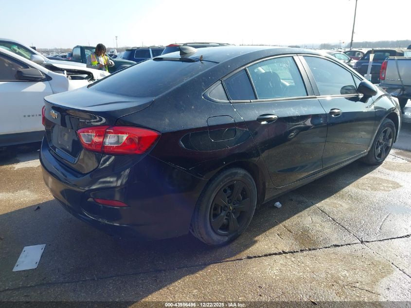 2017 Chevrolet Cruze Ls Auto VIN: 1G1BC5SM7H7273283 Lot: 43956496