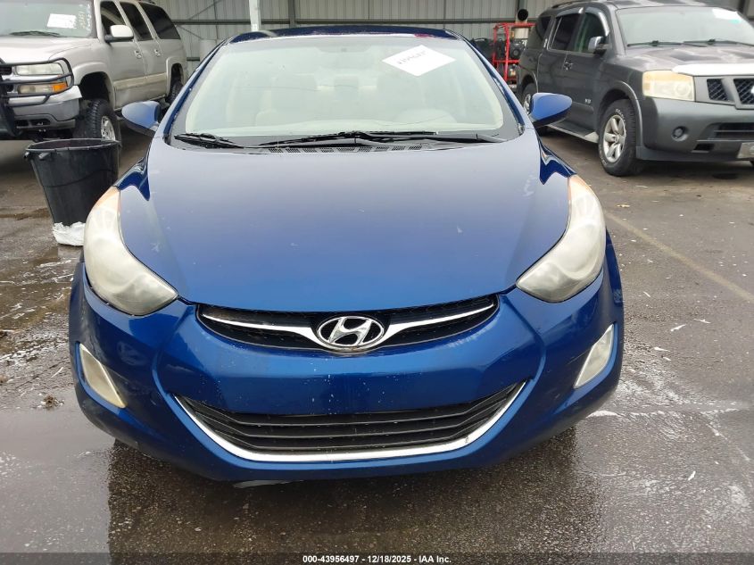 2013 Hyundai Elantra Gls VIN: KMHDH4AE6DU727942 Lot: 43956497