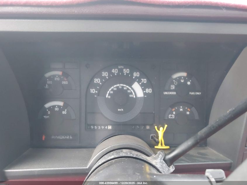 1991 Chevrolet Gmt-400 K2500 VIN: 2GCGK29K5M1114594 Lot: 43956499