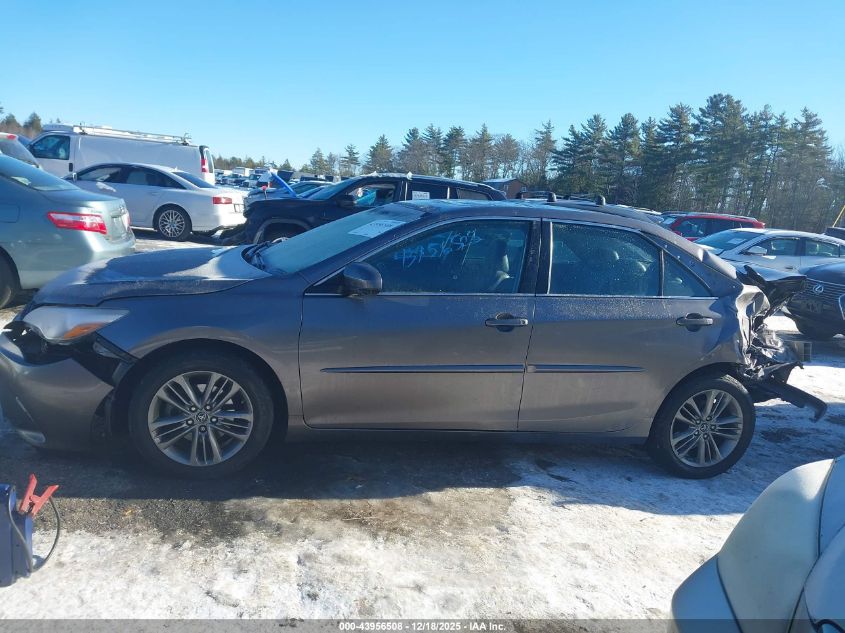 2016 Toyota Camry Se VIN: 4T1BF1FK5GU518514 Lot: 43956508