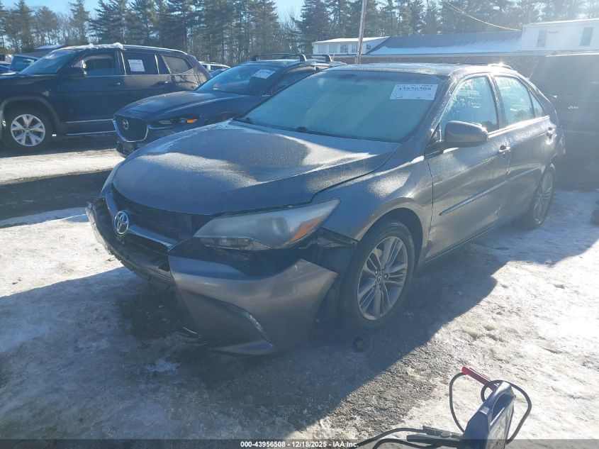 2016 Toyota Camry Se VIN: 4T1BF1FK5GU518514 Lot: 43956508