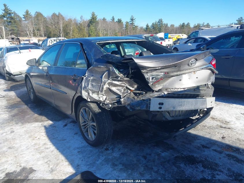 2016 Toyota Camry Se VIN: 4T1BF1FK5GU518514 Lot: 43956508