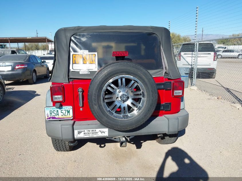 2010 Jeep Wrangler Sport VIN: 1J4AA2D12AL135393 Lot: 43956509
