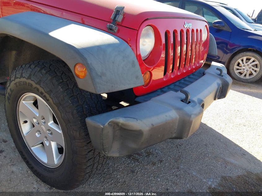 2010 Jeep Wrangler Sport VIN: 1J4AA2D12AL135393 Lot: 43956509