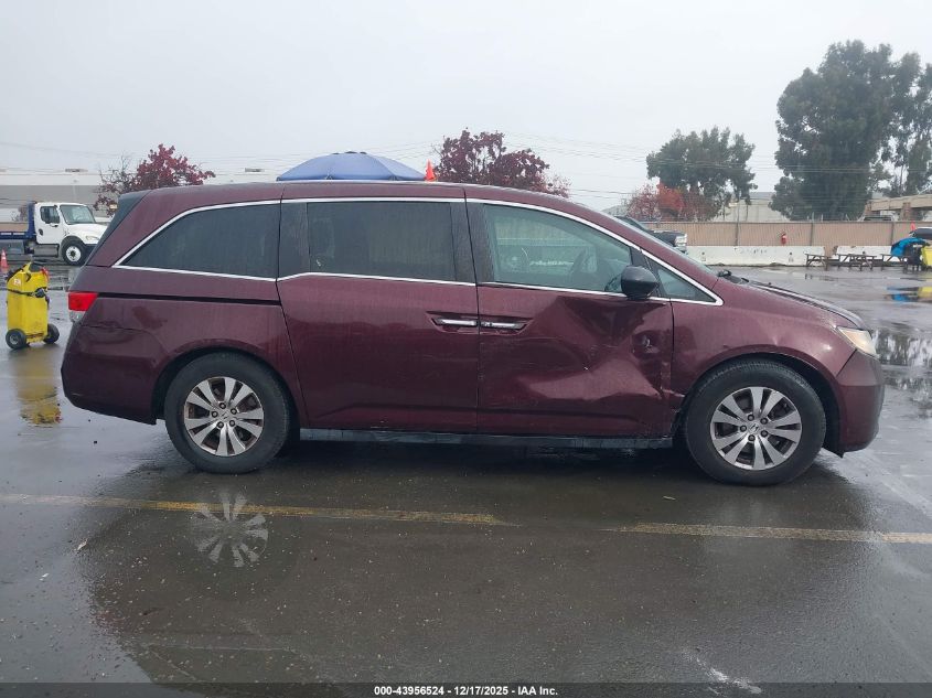 2014 Honda Odyssey Ex-L VIN: 5FNRL5H64EB056763 Lot: 43956524