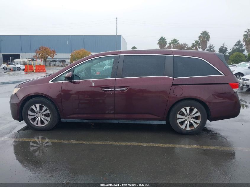 2014 Honda Odyssey Ex-L VIN: 5FNRL5H64EB056763 Lot: 43956524