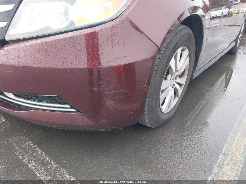 2014 Honda Odyssey Ex-L VIN: 5FNRL5H64EB056763 Lot: 43956524