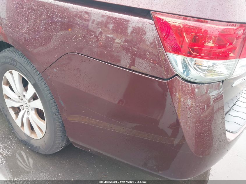 2014 Honda Odyssey Ex-L VIN: 5FNRL5H64EB056763 Lot: 43956524