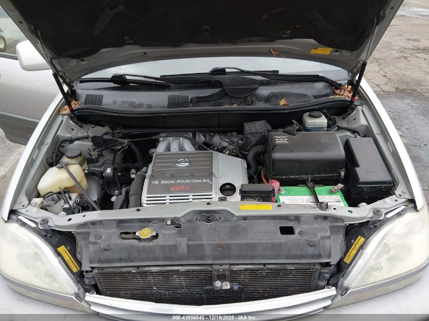 2001 Lexus Rx 300 VIN: JTJHF10U510205578 Lot: 43956540