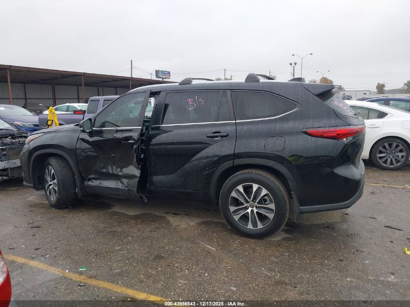 2023 Toyota Highlander Xle VIN: 5TDKDRAH0PS023176 Lot: 43956543