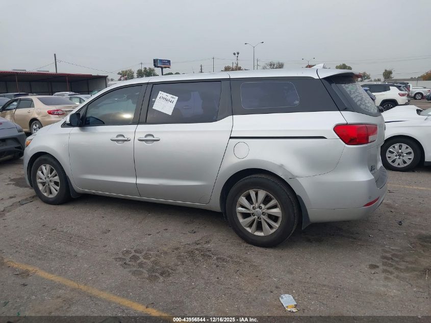 2017 Kia Sedona L VIN: KNDMA5C15H6283455 Lot: 43956544